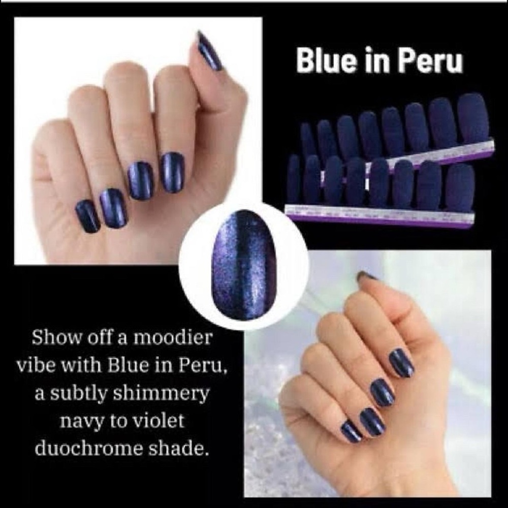 Blue in Peru: Rare Color Street Nail Polish Strips